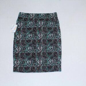 LuLaRoe Women Black Skirt A Line Casual NWT Size Large